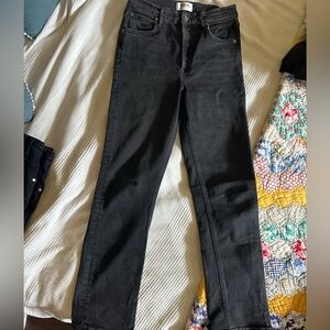 Agolde Riley High Rise Cropped Jean